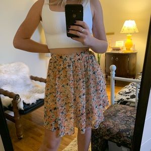 Gorgeous Floral Flowy Skirt